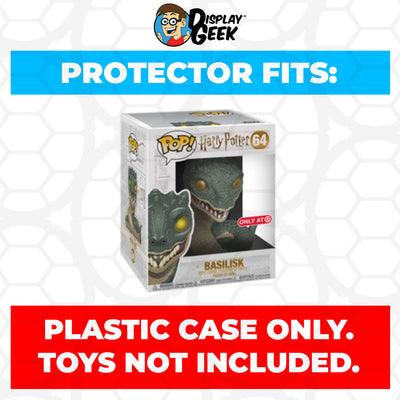Pop Protector for 6 inch Basilisk #64 Super Funko Pop on The Protector Guide App by Display Geek
