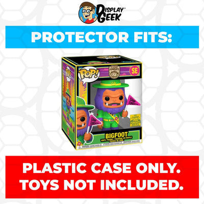 Pop Protector for Camp Fundays 6 inch Bigfoot Blacklight SE Super Funko Pop on The Protector Guide App by Display Geek