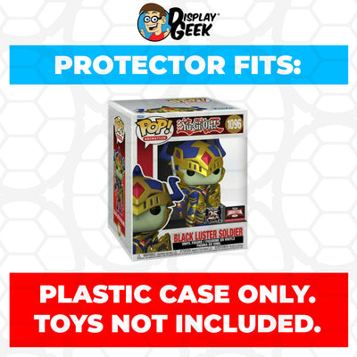 Pop Protector for 6 inch Black Luster Soldier #1096 Super Funko Pop on The Protector Guide App by Display Geek