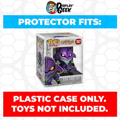 Pop Protector for 6 inch Eva Unit 01 #747 Super Funko Pop on The Protector Guide App by Display Geek