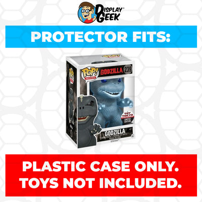 Pop Protector for 6 inch Godzilla Ghost Glow NYCC #239 Super Funko Pop on The Protector Guide App by Display Geek