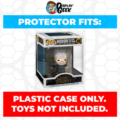 Pop Protector for 6 inch Hodor Holding the Door #88 Super Funko Pop on The Protector Guide App by Display Geek