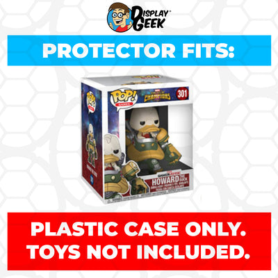 Pop Protector for 6 inch Howard The Duck #301 Super Funko Pop on The Protector Guide App by Display Geek