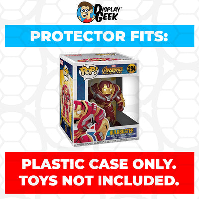 Pop Protector for 6 inch Hulkbuster Infinity War #294 Super Funko Pop on The Protector Guide App by Display Geek