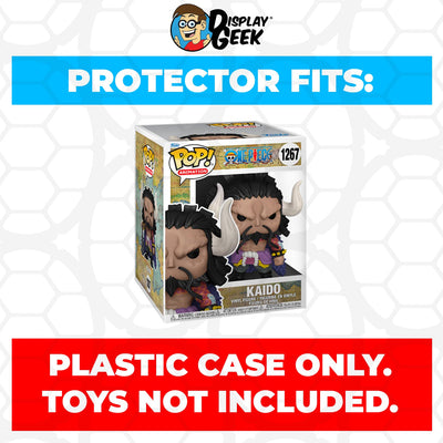 Pop Protector for 6 inch One Piece Kaido Man-Beast Form #1624 Funko Pop on The Protector Guide App by Display Geek