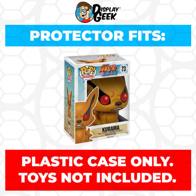 Pop Protector for 6 inch Kurama #73 Super Funko Pop on The Protector Guide App by Display Geek
