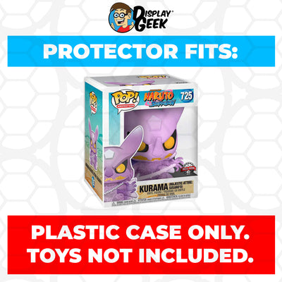 Pop Protector for 6 inch Kurama Majestic Attire Susano'o #725 Super Funko Pop on The Protector Guide App by Display Geek