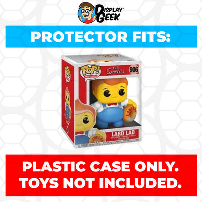Pop Protector for 6 inch Lard Lad #906 Super Funko Pop on The Protector Guide App by Display Geek