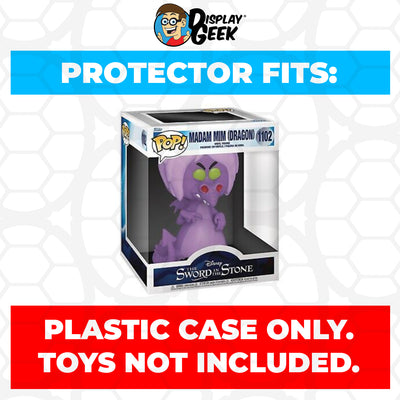 Pop Protector for 6 inch Madam Mim Dragon #1102 Super Size Funko Pop on The Protector Guide App by Display Geek