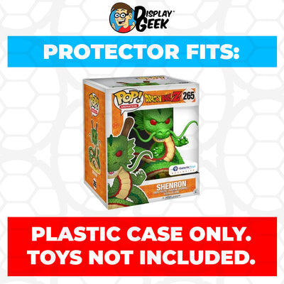 Pop Protector for 6 inch Shenron #265 Super Funko Pop on The Protector Guide App by Display Geek