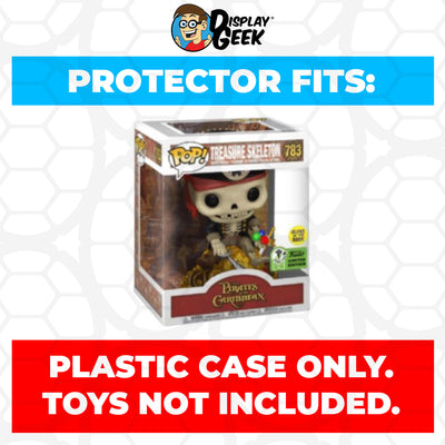 Pop Protector for 6 inch Treasure Skeleton Glow ECCC #783 Super Funko Pop on The Protector Guide App by Display Geek