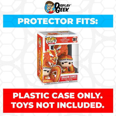 Pop Protector for 6 inch Dragon Dance #261 Super Size Funko Pop on The Protector Guide App by Display Geek