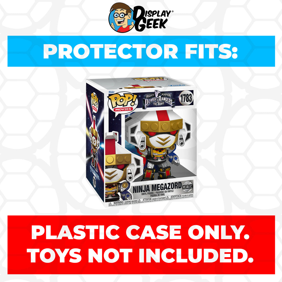 Pop Protector for 6 inch Ninja Megazord Metallic Super Size #1783