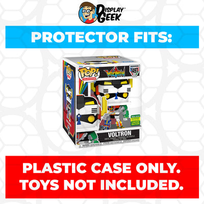 Pop Protector for 6 inch Voltron SDCC #1497 Super Funko Pop on The Protector Guide App by Display Geek