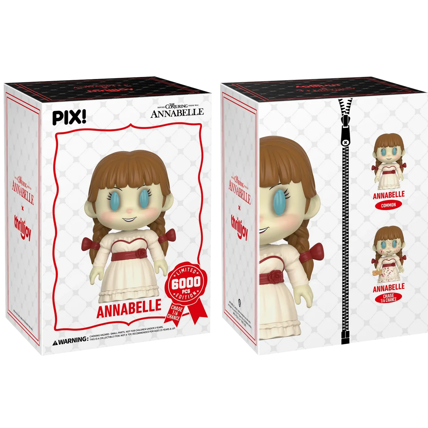 Thrilljoy] The Conjuring - Annabelle LE6000 PIX Vinyl Figure (1 in