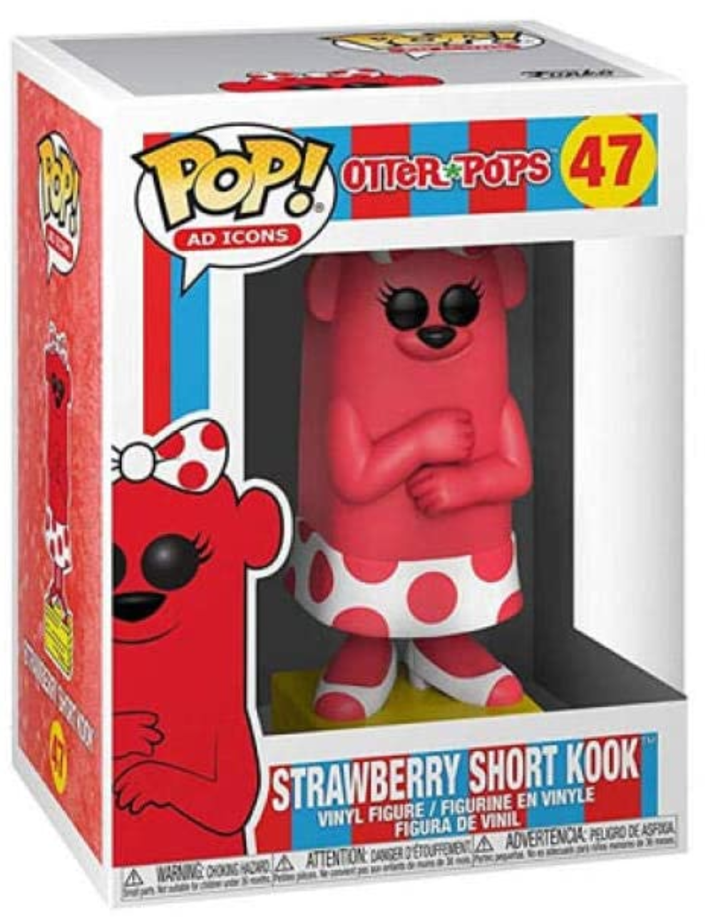 POP! Ad Icons: 47 Otter Pops, Strawberry Short Kook