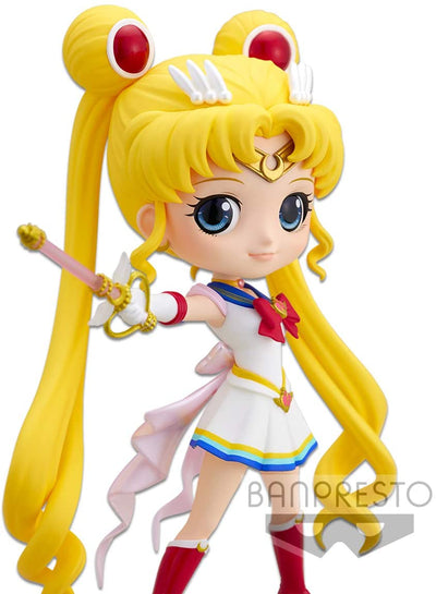 Banpresto - Pretty Guardian Sailor Moon Eternal The Movie Q Posket-Super Sailor Moon-Moon Kaleidoscope Version Figure