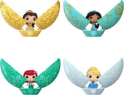 Funko Egg Pocket Pop: Disney Princess Easter Egg 4-Pack Bundle