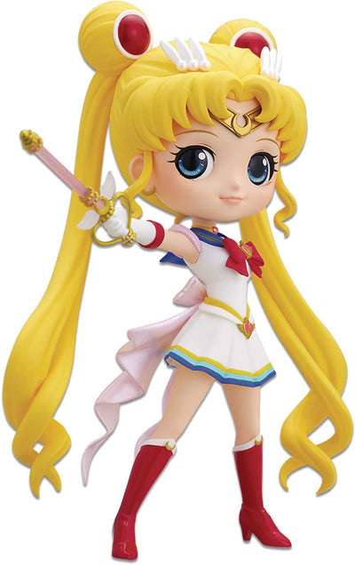 Banpresto - Pretty Guardian Sailor Moon Eternal The Movie Q Posket-Super Sailor Moon-Moon Kaleidoscope Version Figure