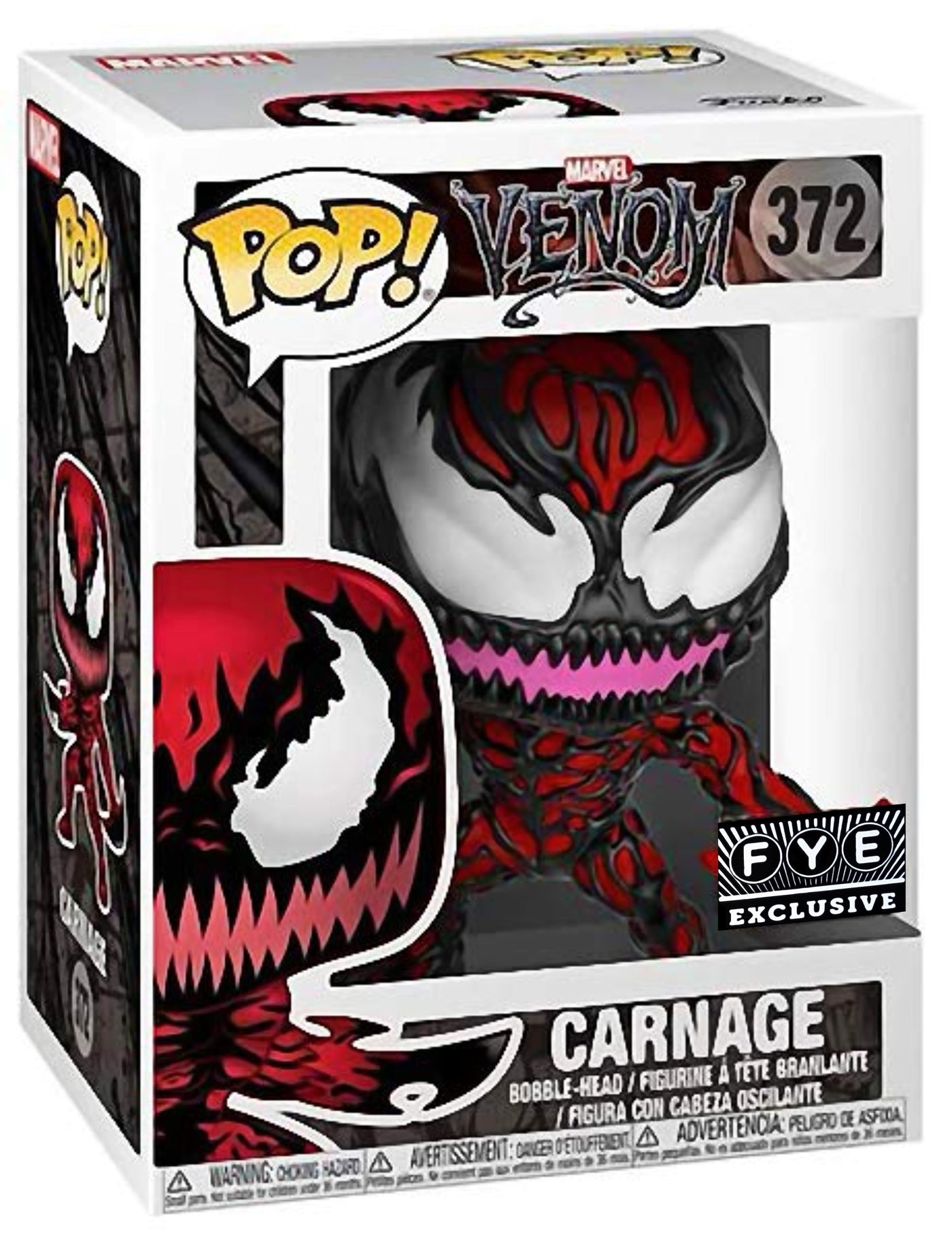 POP! Marvel: 372 Venom, Carnage Exclusive