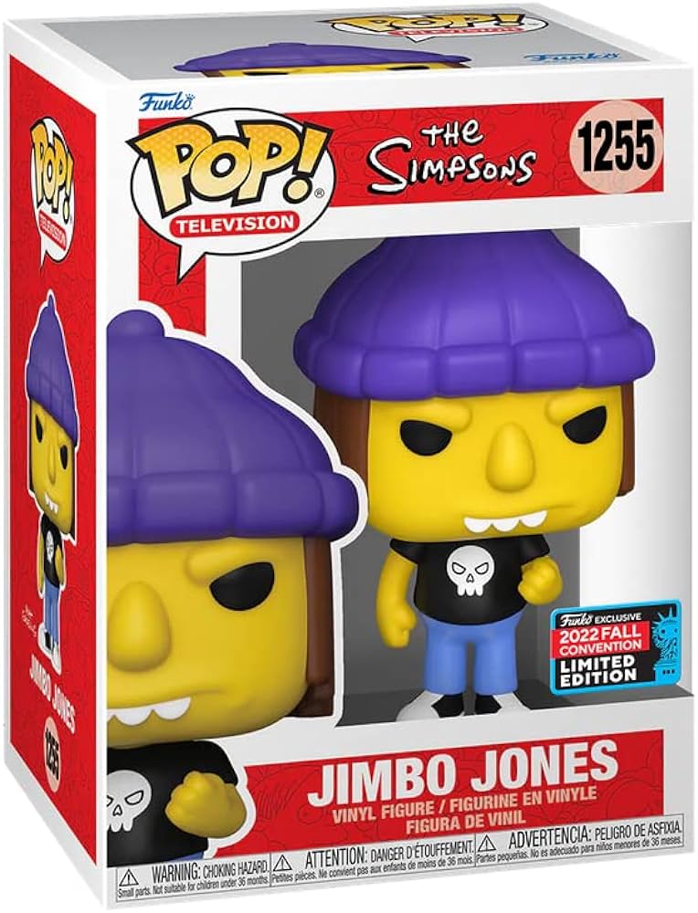 POP! Television: 1255 The Simpsons, Jimbo Jones Exclusive