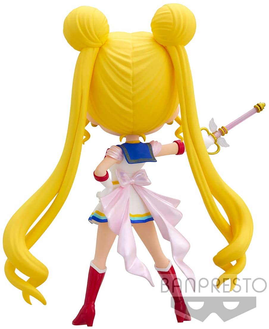 Banpresto - Pretty Guardian Sailor Moon Eternal The Movie Q Posket-Super Sailor Moon-Moon Kaleidoscope Version Figure