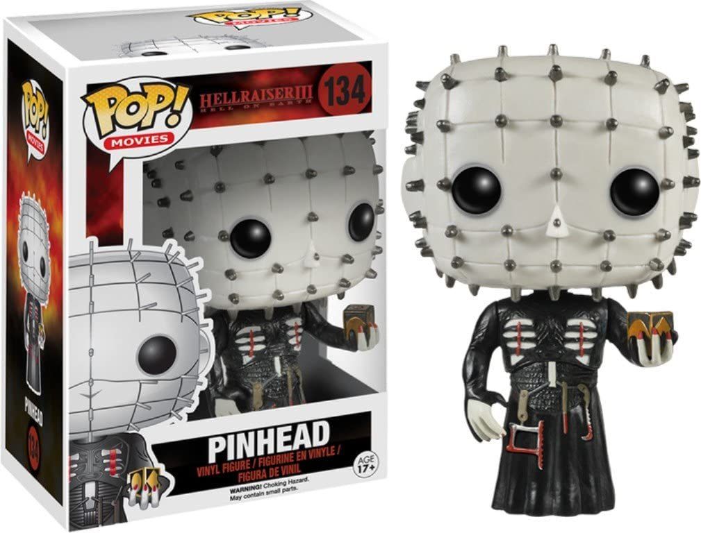 POP! Movies: 134 Hellraiser III, Pinhead Holding Puzzle Box