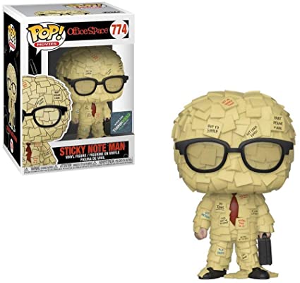 POP! Movies: 774 Office Space, Sticky Note Man (Think Geek) Exclusive