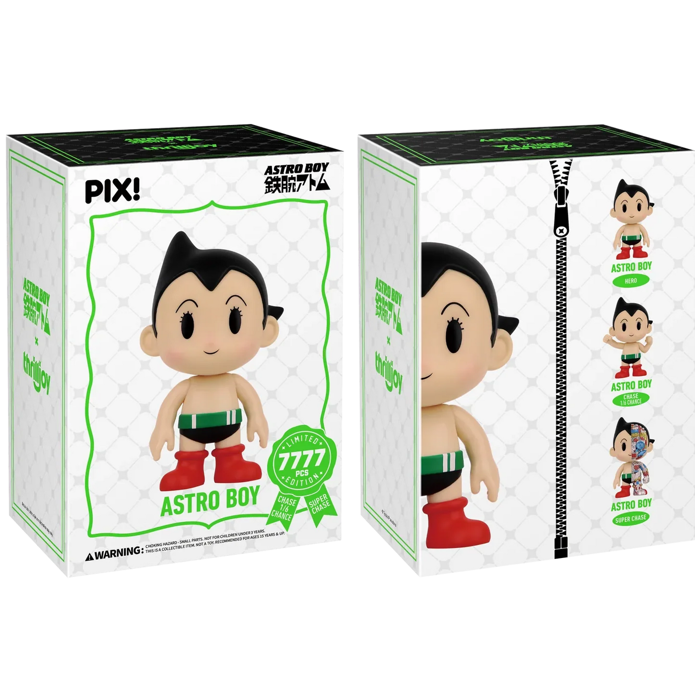 Thrilljoy] Astro Boy - Astro Boy LE7777 PIX Vinyl Figure (1 in 6