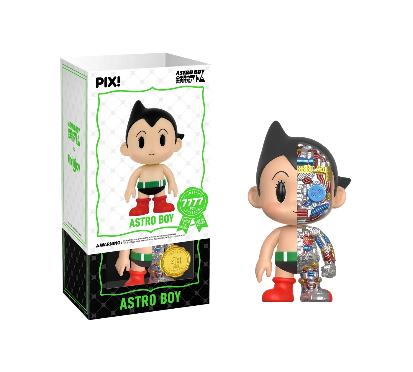 Thrilljoy] Astro Boy - Astro Boy LE7777 PIX Vinyl Figure (1 in 6