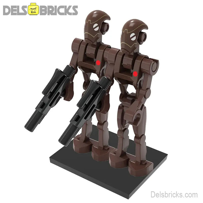 Commando Droids set of 2 (Star Wars) - Custom Building Blocks Mini Figures Compatible with LEGO