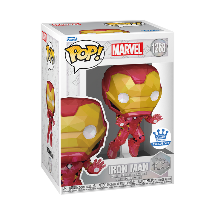 Funko Pop Marvel Facet Iron Man Exclusive Figure 1268