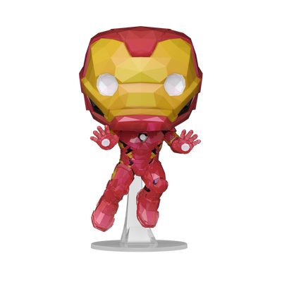 POP! Marvel: 1268 Disney 100, Iron Man (Facet) Exclusive