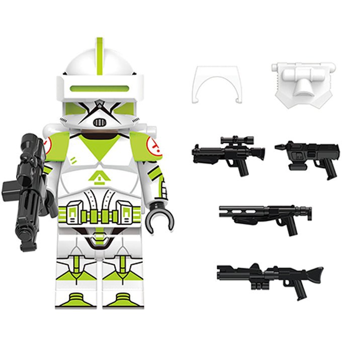 Lego 698th Strike Battalion Medic Clone Trooper (Star Wars) - Custom Building Blocks Mini Figures Compatible with LEGO