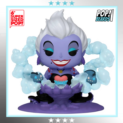 POP! Disney (Super Deluxe): 1089 Villains, Ursula (Throne)