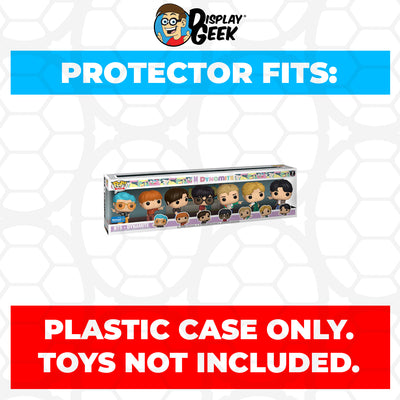 Pop Protector for 7 Pack BTS Dynamite Funko Pop on The Protector Guide App by Display Geek