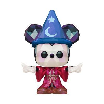 POP! Disney: 1377 Disney 100, Mickey Apprentice (Facet) Exclusive