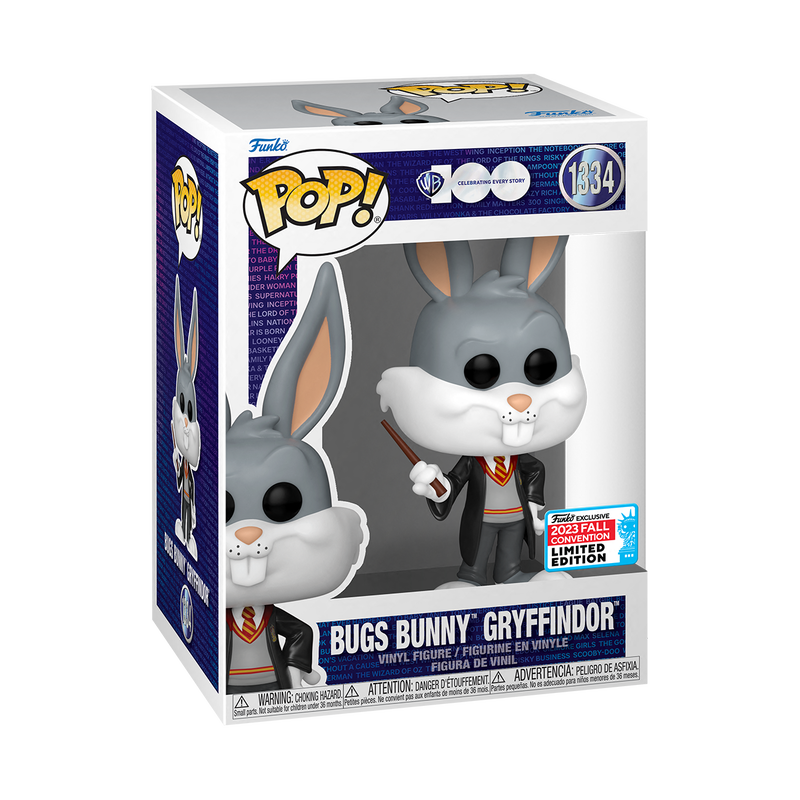 POP! Animation: 1334 WB 100, Bugs Bunny Gryffindor Exclusive