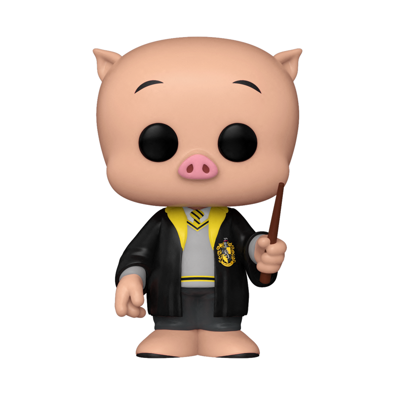 POP! Animation: 1337 WB 100, Porky Pig Hufflepuff Exclusive