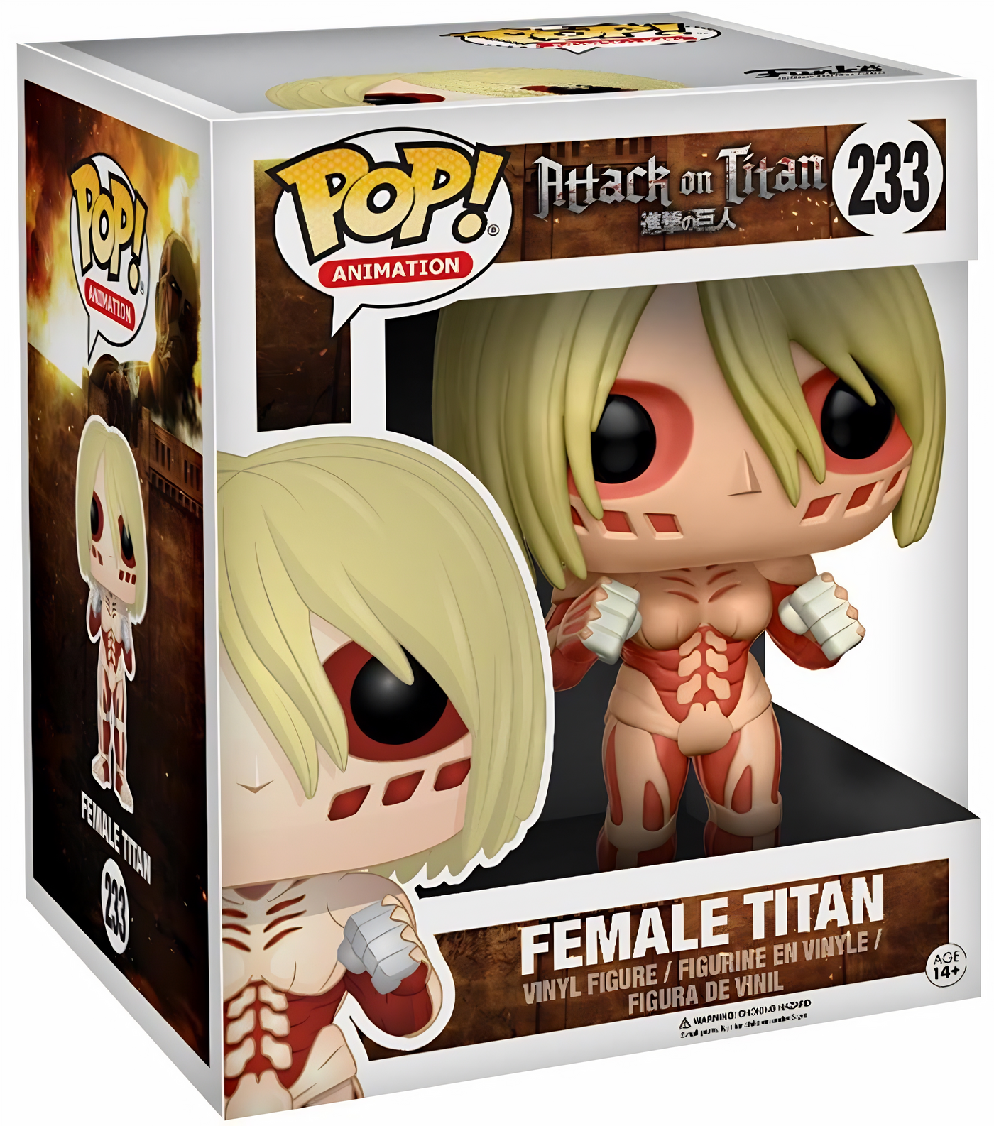 POP! Animation (Super Deluxe): 233 Attack on Titan, Female Titan