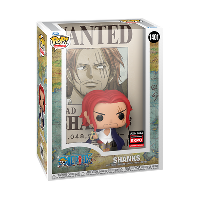 Funko Pop Movie Poster: One Piece - Shanks (2024 Limited Edition Entertainment Expo Shared Exclusive)