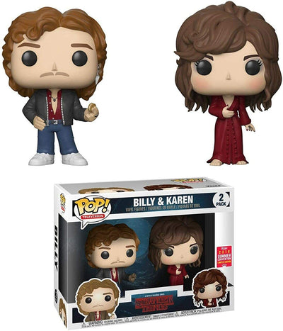 POP! Television: Stranger Things, Billy and Karen (2-PK) Exclusive