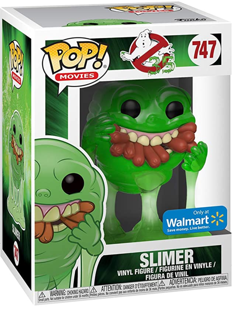 POP! Movies: 747 Ghostbusters 35, Slimer (TL) Exclusive