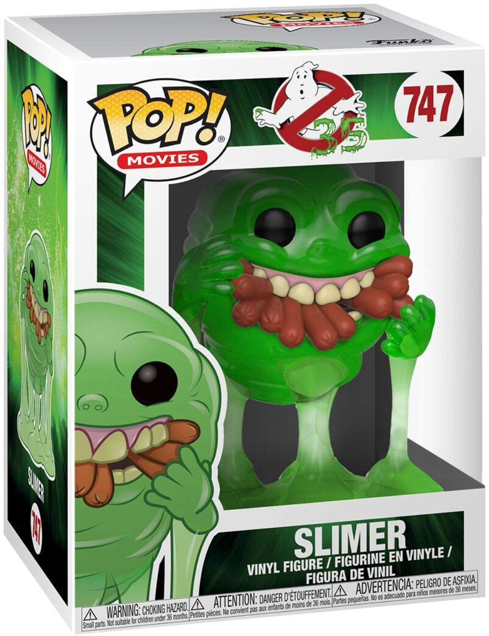 POP! Movies: 747 Ghostbusters, Slimer (Translucent)