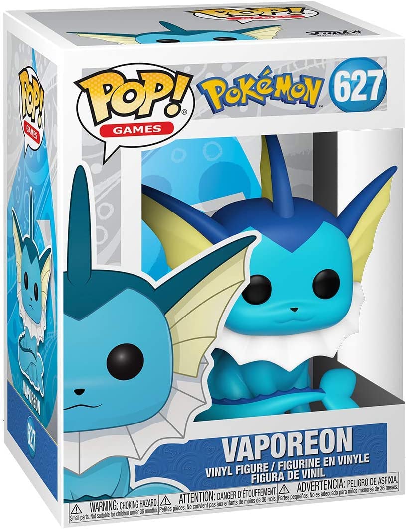 POP! Games: 627 Pokemon, Vaporeon