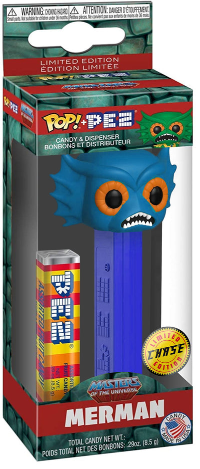 Funko POP! PEZ - Television (MOTU), Merman (BLU) (Chase)