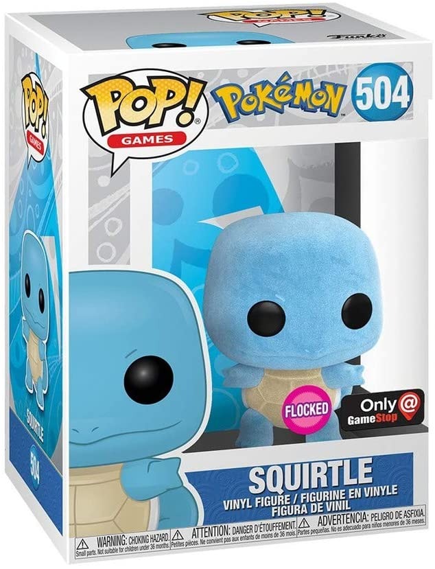 POP! Games: 504 Pokemon, Squirtle (FL) Exclusive