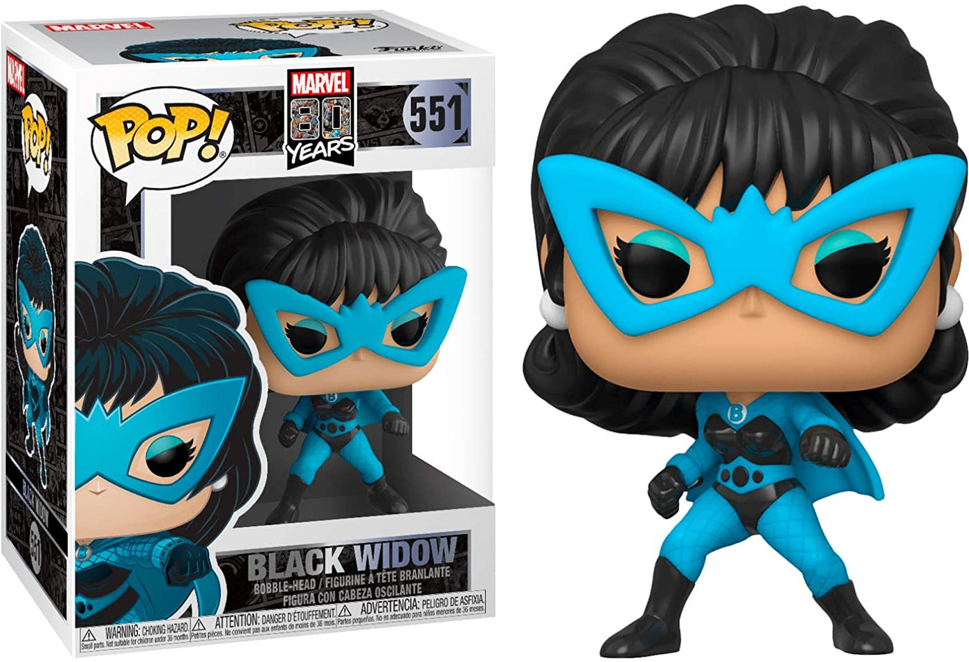 POP! Marvel: 551 Marvel 80th, Black Widow