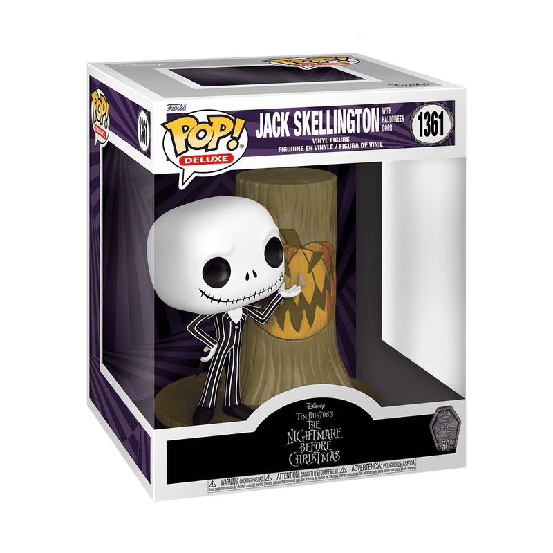 POP! Deluxe (Super): 1361 TNBC, Jack Skellington (Halloween Door)