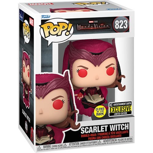 POP! Marvel: 823 WandaVision, Scarlet Witch (GITD) Exclusive